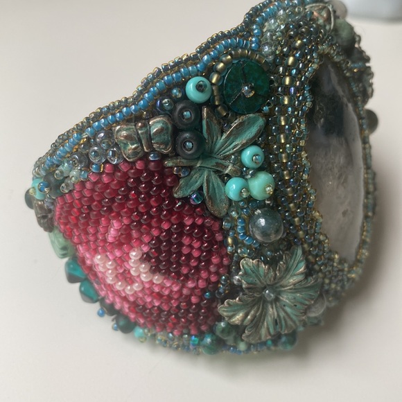 One of a kind bracelet with real stone - Picture 4 of 8